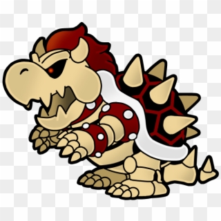Related Searches - - Paper Mario Dry Bowser Clipart