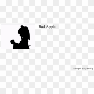 Bad Apple For String Orchestra - Silhouette Clipart