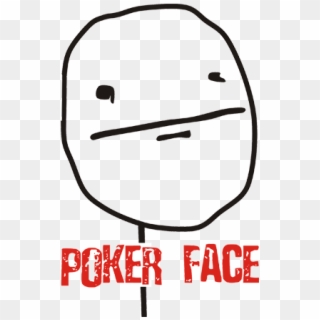 Poker Face Smile Clipart
