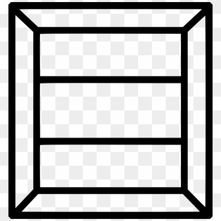 Wooden Crate Comments - Silhouette Of Stained Glass Clipart
