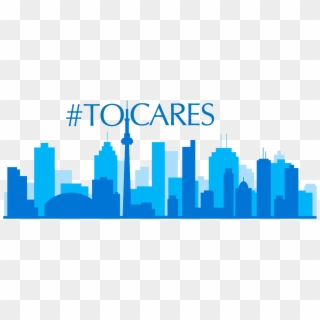 The Toronto Cares Campaign - Skyline Clipart
