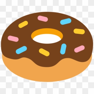 File Fxemoji U F Wikimedia Commons Open - Doughnut Emoji Clipart