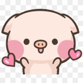Kawaii Pig Png , Png Download - Gif Animation Pig Cute Clipart
