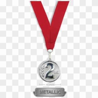 Banner Royalty Free Stock Medal Transparent 2nd - Silver Medal Clipart