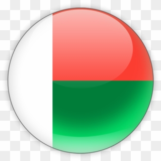 Madagascar Flag Circle Clipart
