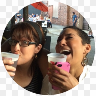Liz And Chanelle - Selfie Clipart