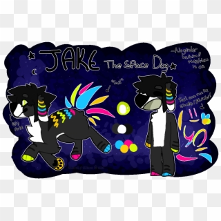 Jake The Space Dog - Cartoon Clipart