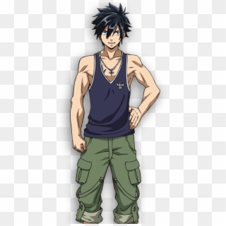 Daily Anime Art - Gray Fullbuster Dragon Cry Clipart