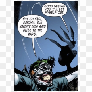 And Harley Is Not Happy With Him For What He Did To - Comic Book Clipart