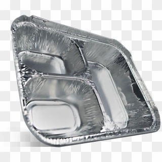 Aluminum Tin Foil Trays - Silver Clipart