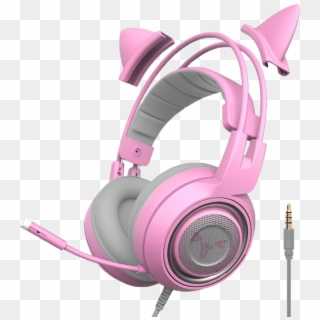 Somic G951s Pink Noise Cancelling Gaming Headset With - Headset Pink Clipart