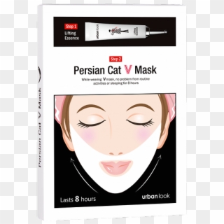 Persian Cat V Mask - Urban Look Persian Cat V Mask Clipart