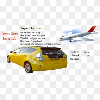 Request Quote/book Online - Yellow Cars London Clipart