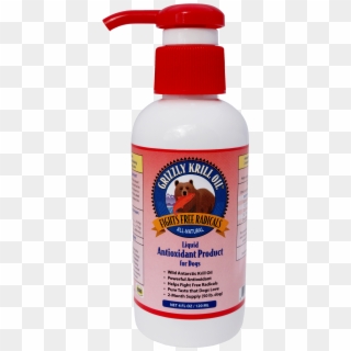 Grizzly Krill Oil 4oz Clipart