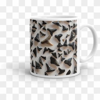 Shark Teeth Mug - Coffee Cup Clipart
