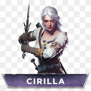 Cirilla Fiona Elen Riannon , Born In 1251, Is The Princess - Woman Warrior Clipart