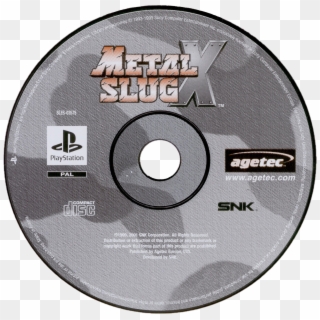 Metal Slug X - Metal Slug X Ps1 Disc Clipart