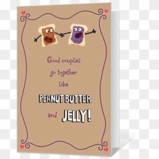 Peanut Butter And Jelly Printable - Cartoon Clipart