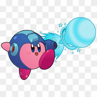 Não É Nenhuma Surpresa Que Masahiro Sakurai Gostaria - Mega Man Kirby Png Clipart