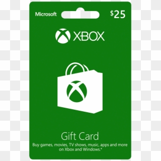 Xbox Gift Card - Xbox One Gift Card 15 Clipart