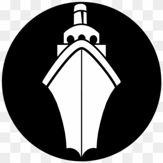 Ship Cruise - Emblem Clipart