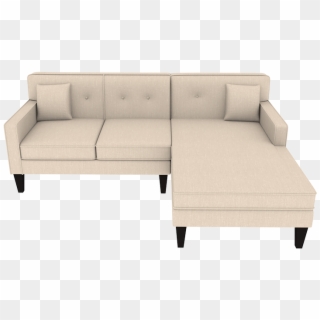 Custom Madelyn Small Chaise Sofa - Studio Couch Clipart