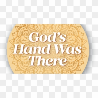 God's Hand Was Therre - Calligraphy Clipart