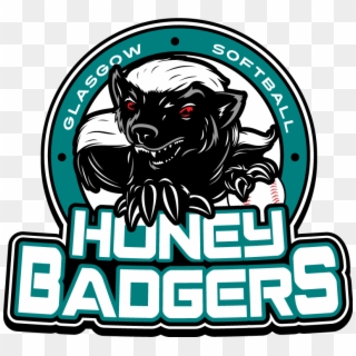 Honey Badgers Softball - Honey Badger Team Logo Clipart