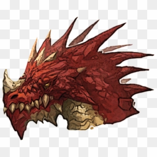 Htfbmdg - Dragon Head Clipart