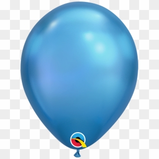 Qualatex Blue Chrome - Balão Azul Metalizado Clipart