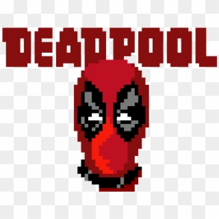 Deadpool Direct Image Link - Deadpool Head Pixel Art Clipart