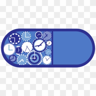 Graphic, Pill, Medicine, Time Release, Capsule - Medicine Time Clipart