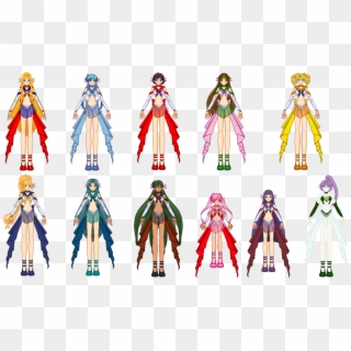 Png Image With Transparent Background - Sailor Moon Body Base Clipart