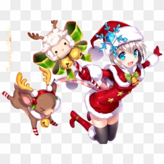 Anime Navidad Png Merry Christmas Wallpaper Anime Clipart Pikpng