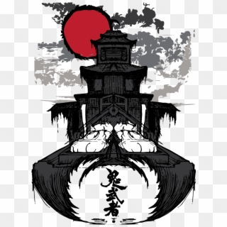 I Am A Huge Fan Of Onimusha, Here Is My Inayaba Castle - Illustration Clipart
