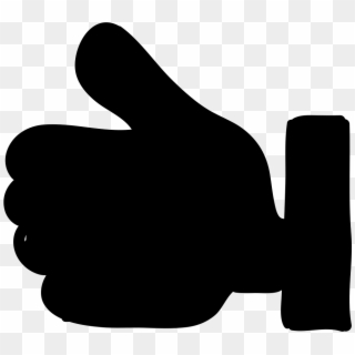 Like Thumb Up Signal Of Filled Hand Comments Clipart