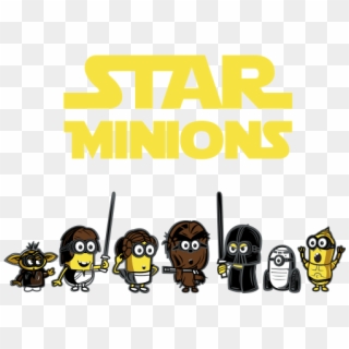 127 Images About F N Minions On We Heart It - Logo Star Wars Minions Clipart