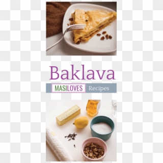 Masiloves - Baklava - Recipe - Desserts With Honey, - Parmigiano-reggiano Clipart