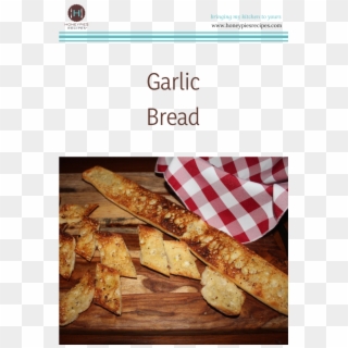 Garlic Bread Has A Crispy Crust And Soft, Buttery-garlicky - Junk Food Clipart