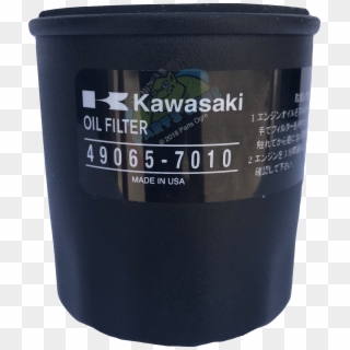Kawasaki® Oil Filter 49065-7010 Side View - Kawasaki Clipart