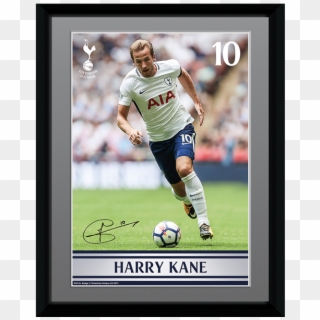 Tottenham Hotspur Harry Kane Framed Poster 17/18 - Kick Up A Soccer Ball Clipart