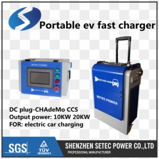 Chademo Dc Fast Charger For Nissan Leaf Setec - Ccs Combo 50 Kw Clipart