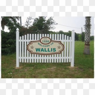Sign Board - Picket Fence Clipart