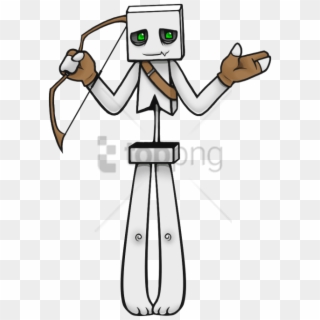 Cute Skeleton Drawing Png Image With Transparent Background - Cartoon Minecraft Skeleton Clipart