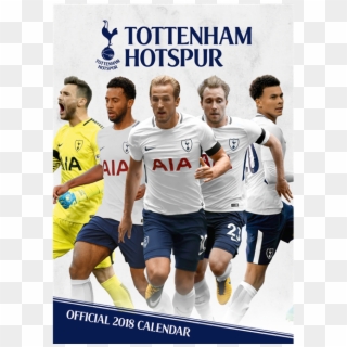Tottenham Hotspur 2018 Calendar Spurs Shop, Calendar - Tottenham Hotspur Poster Clipart