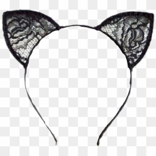 #cats #cat #hair #accessories - Cat Ears Headband Png Clipart