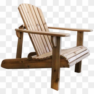 Cedar Adirondack Chair - Chair Clipart