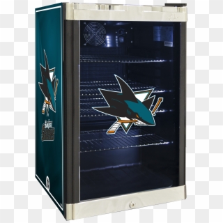 Nhl Refrigerated Beverage Center - San Jose Sharks Clipart