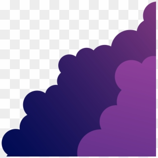 Purple Clouds Science Fair - Illustration Clipart