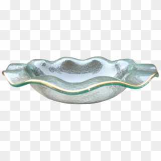 Transparent Bowl Wavy Glass - Ceramic Clipart